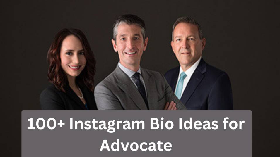 Instagram Bio Ideas for Advocate      