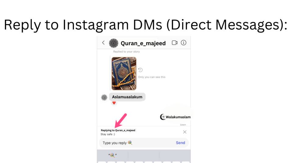 How to Reply to Instagram Comments, Messages, and DM's?