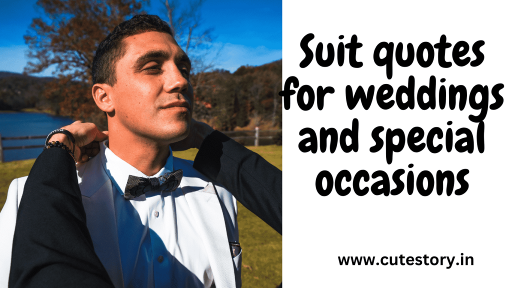 SUIT QUOTES FOR INSTAGRAM