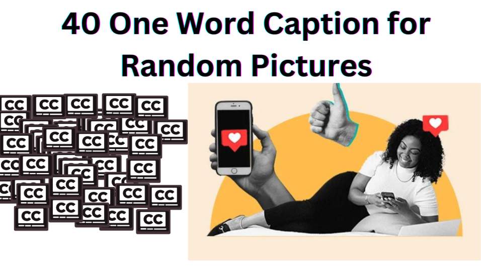 Captions for Random Pictures